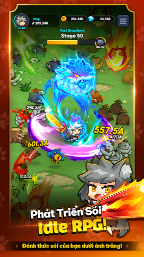 Go Go Wolf! - RPG nhàn rỗi