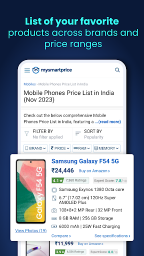 Price Comparison- MySmartPrice PC