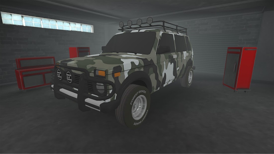 Forest Roads. Niva PC