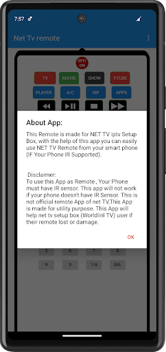 Net Tv remote پی سی