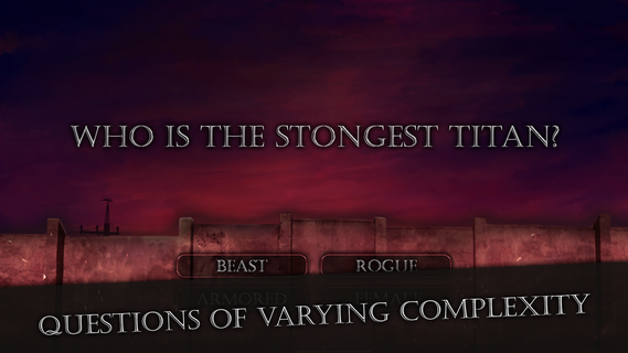 Attack Anime On Titan Quiz Questions Test PC版