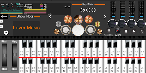 Org Piano:Real Piano Keyboard PC