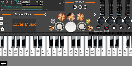 Org Piano:Real Piano Keyboard PC