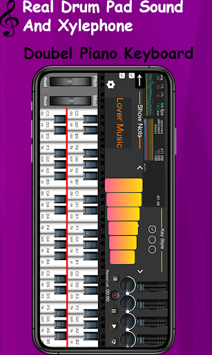 Org Piano:Real Piano Keyboard الحاسوب