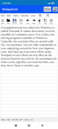 Edit Text Files TXT File Maker PC