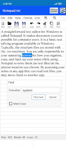 Edit Text Files TXT File Maker PC