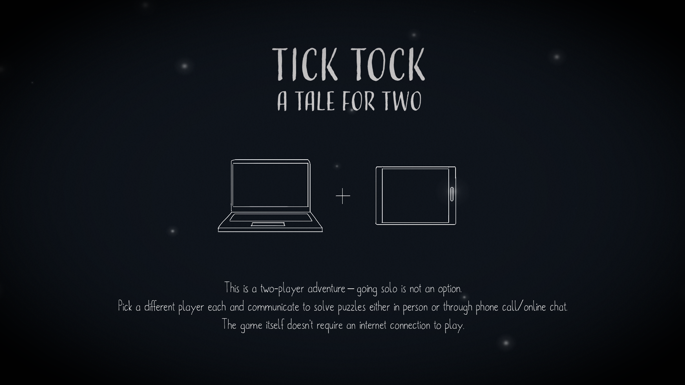 Tick Tock: A Tale for Two PC