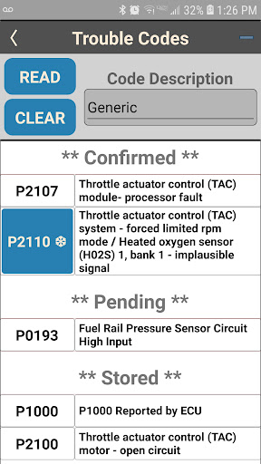 OS OBD2 Interface PC
