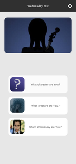 Wednesday: Quiz PC版