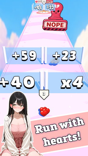 Heart Run : Match Girls PC