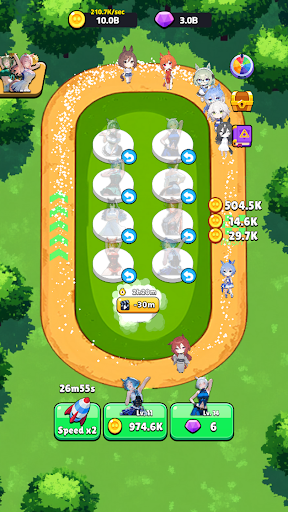 Merge Race Girl ПК