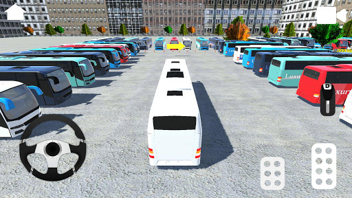 Coach Bus Parking 3D