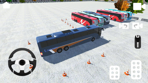 Coach Bus Parking 3D