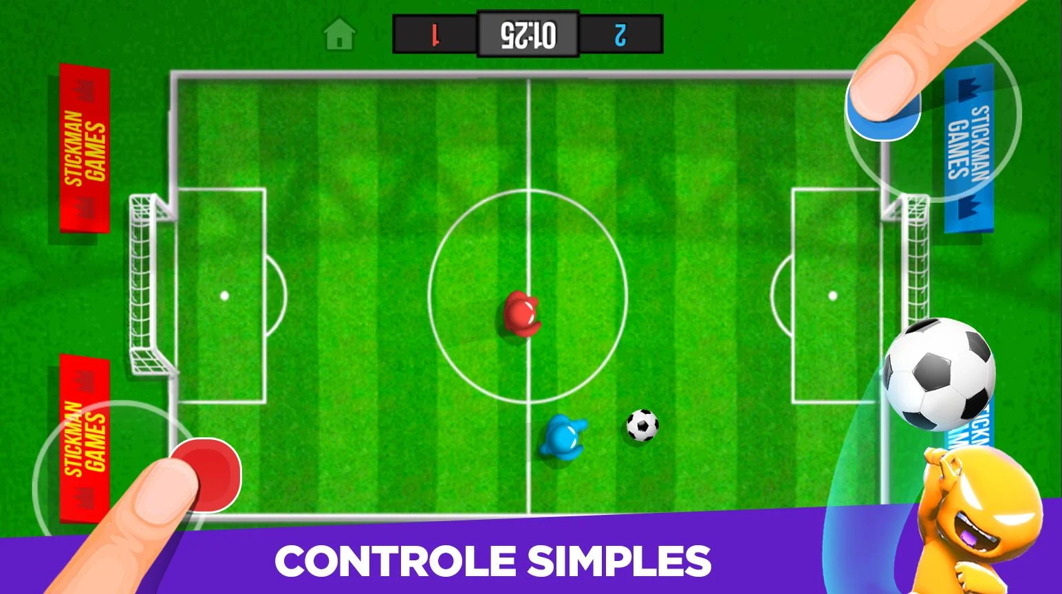 Minijogos Stickman Party 2 3 4 para PC