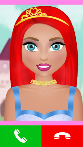 fake call princess game پی سی