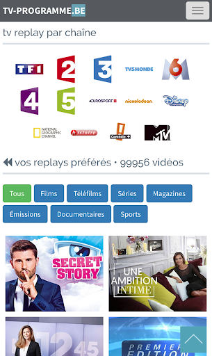 Programme TV Belgique PC