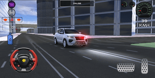 komputer Toyota Fortuner Drive Car Game