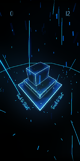 Neon Stack 3D - Empilhe blocos