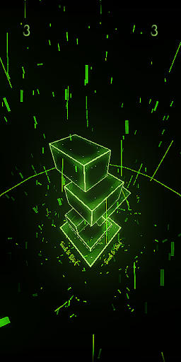 Neon Stack 3D - Empilhe blocos