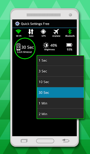komputer Quick Settings app