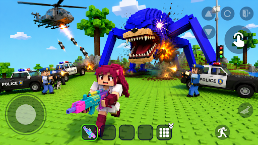 Crafty Blox World الحاسوب