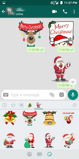 Christmas Stickers For Whatsapp - WAStickerApps PC
