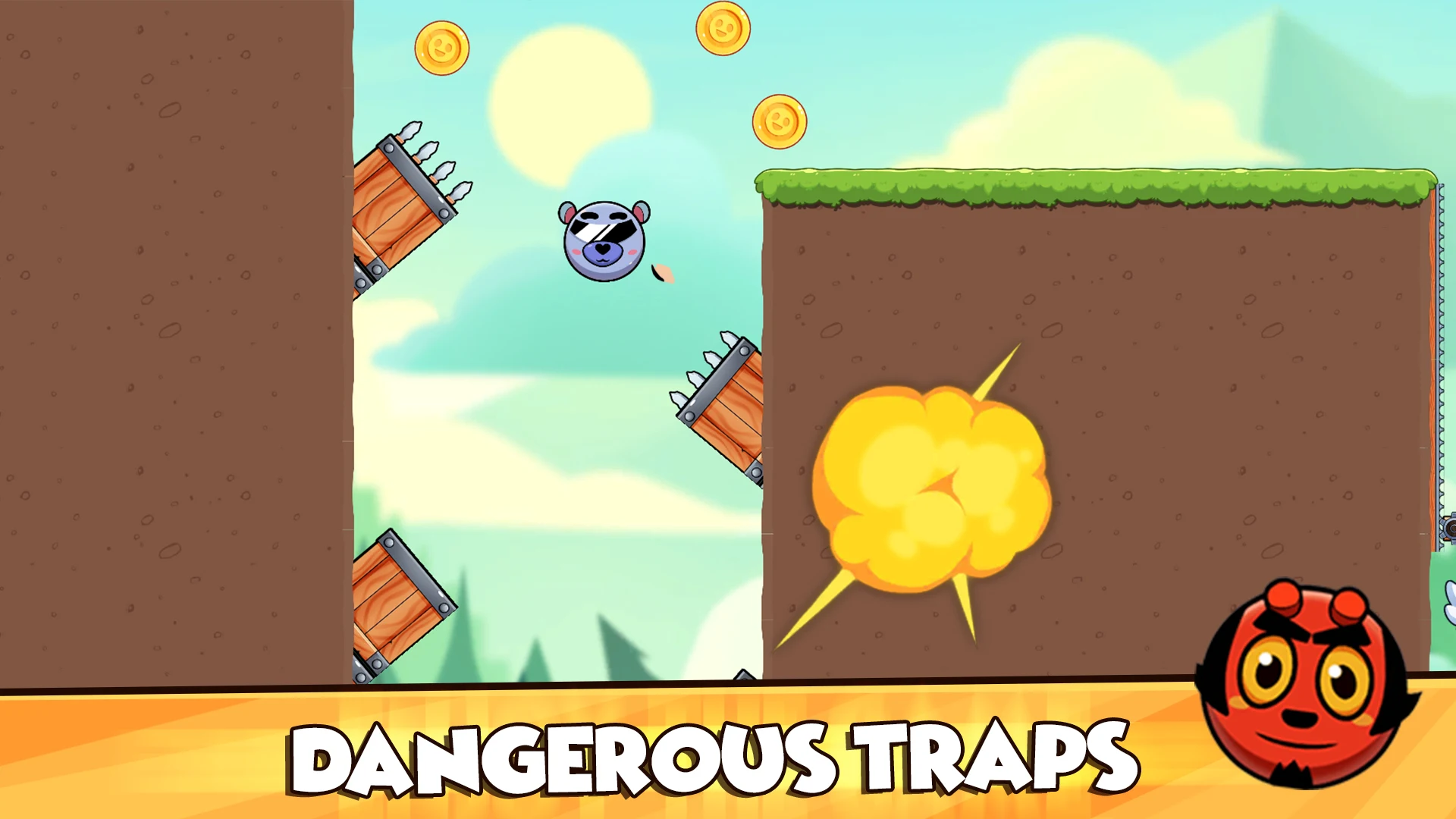 Red Ball 2021- Roller Ball: Bounce Ball Heroes ПК