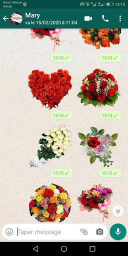WASticker - Love stickers پی سی
