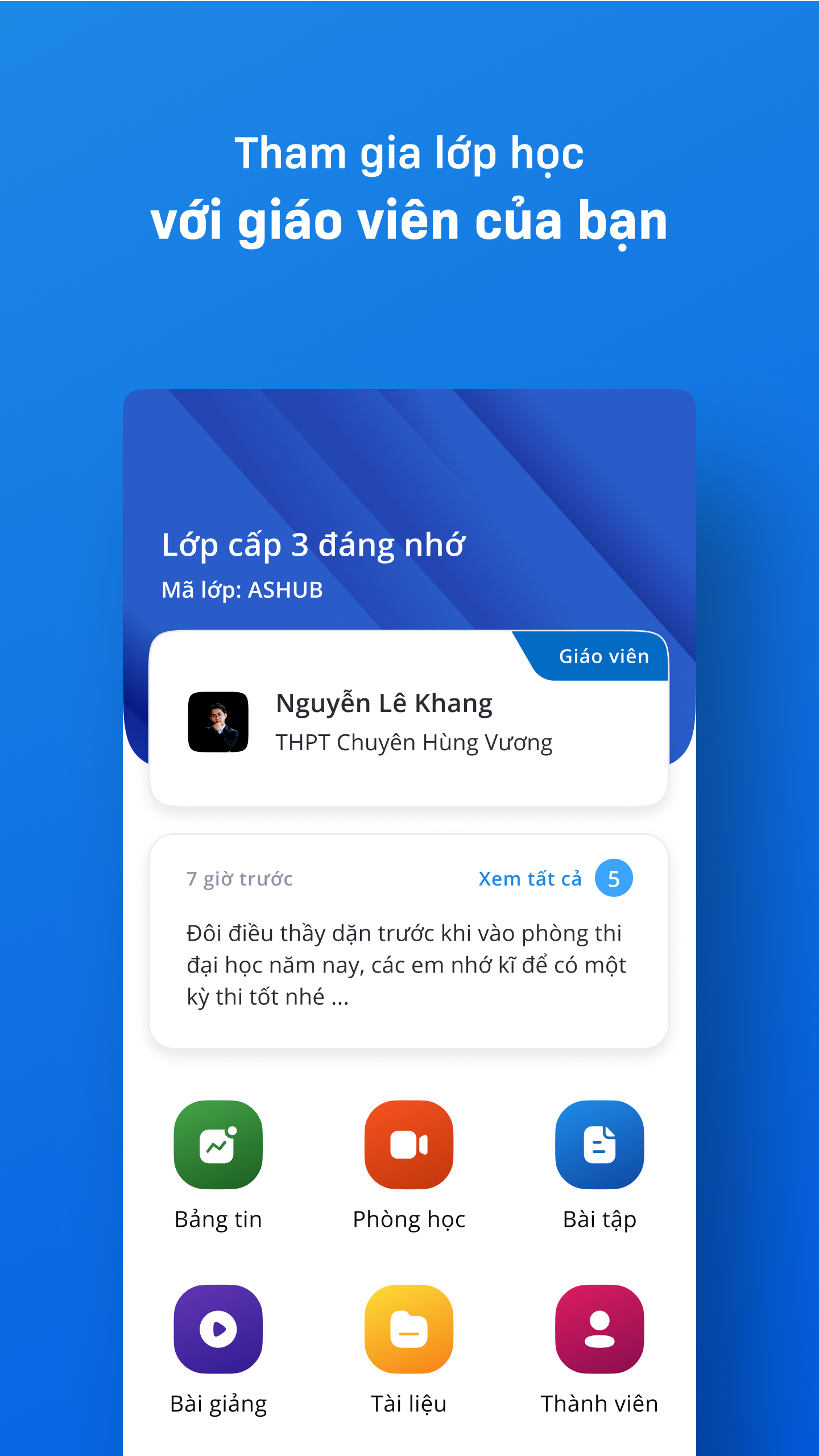 SHub Classroom Hỏi đáp, chấm điểm bài tập PC