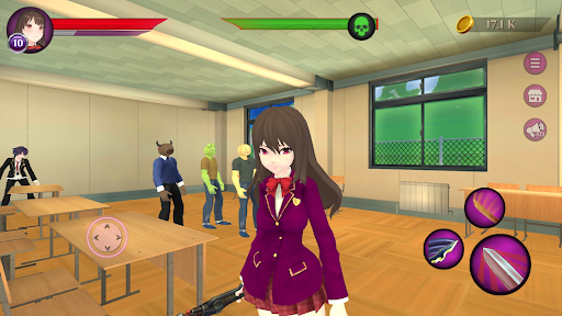 Anime School Animal Simulator