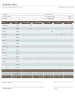 Salary Templates PC版