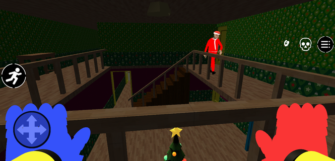 Scary Santa horror game