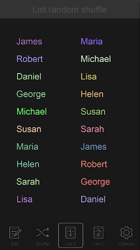 List random shuffle পিসি