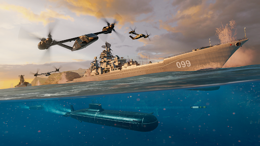 MODERN WARSHIPS: Pertempuran Laut Online PC