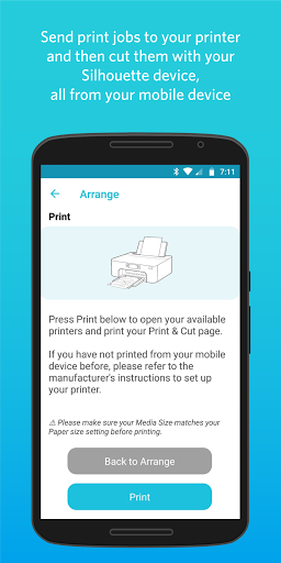 Silhouette Go الحاسوب