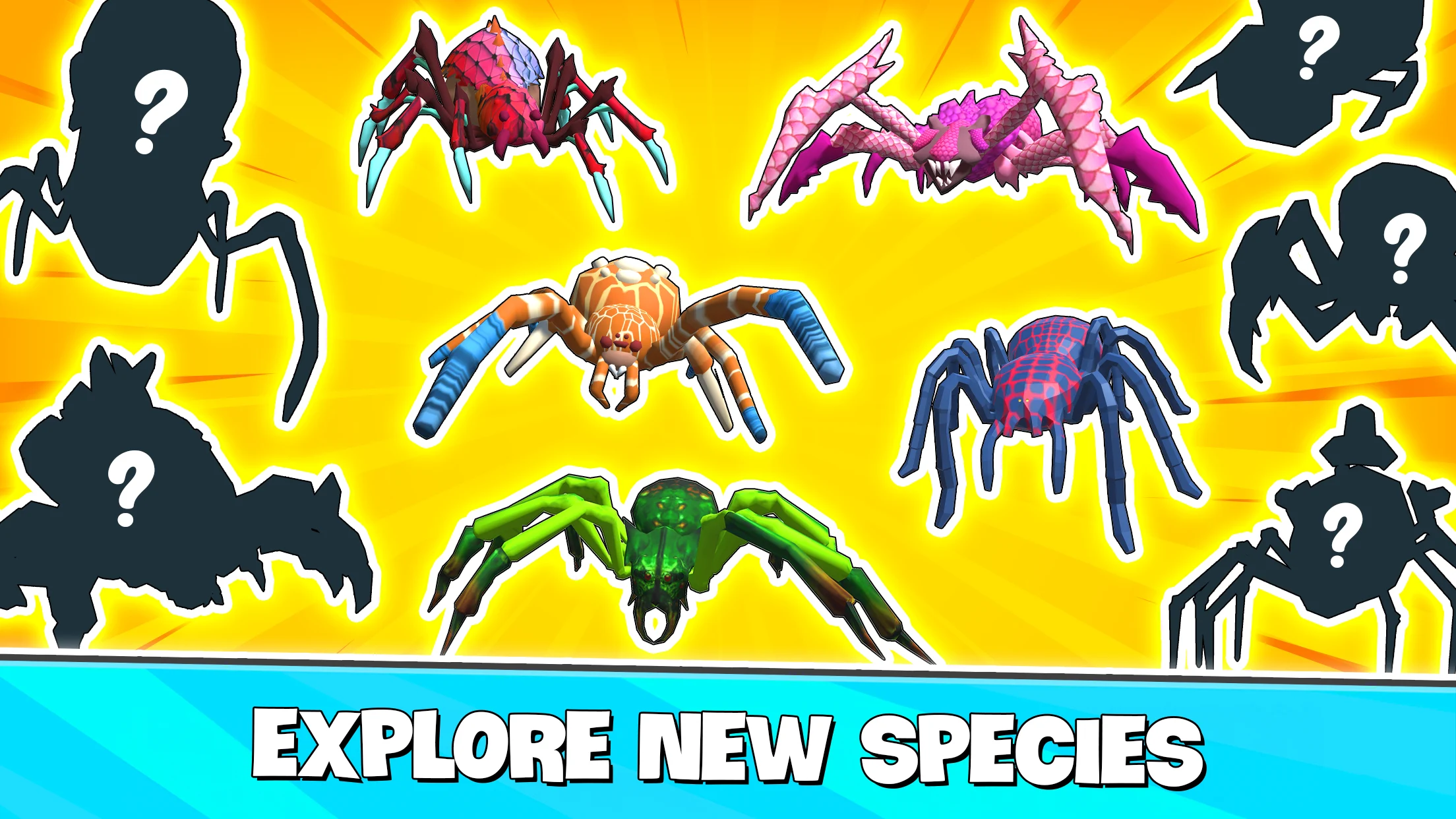 Скачать Spider Evolution : Runner Game на ПК с MEmu