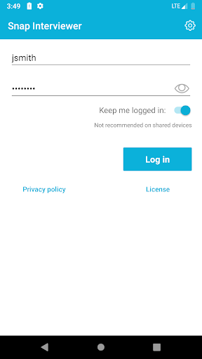 Snap Offline Interviewer PC