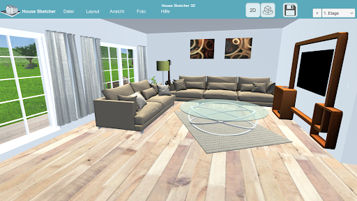 komputer HOUSE SKETCHER | 3D FLOOR PLAN