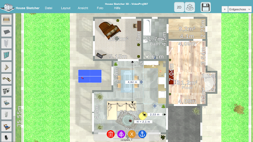 komputer HOUSE SKETCHER | 3D FLOOR PLAN