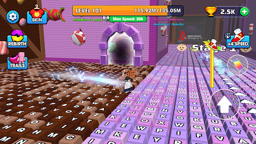 Keyboard Escape: Speed Parkour