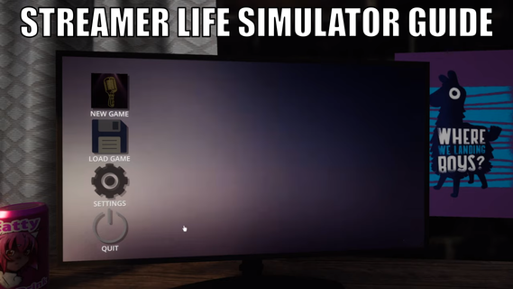 Guide Streamer Life Simulator PC