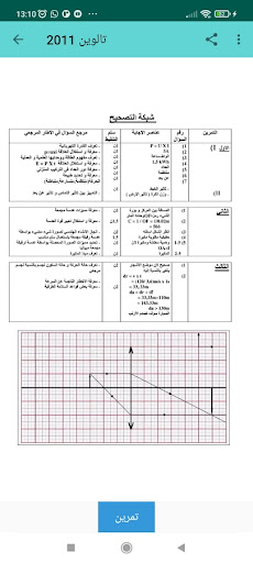 امتحانات محلية  للثالثة إعدادي PC