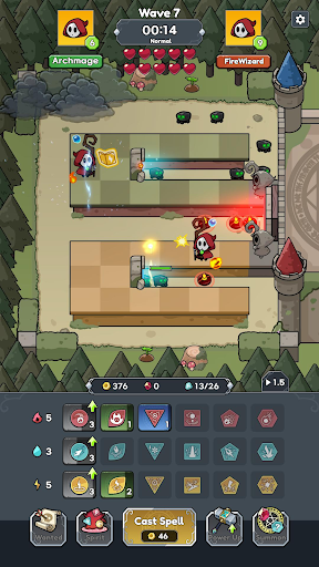 komputer Magic Defense: Co-op Wizard TD