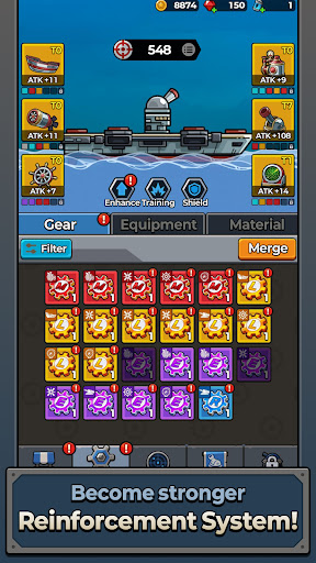 komputer Battle Ship Go: Monster Wave