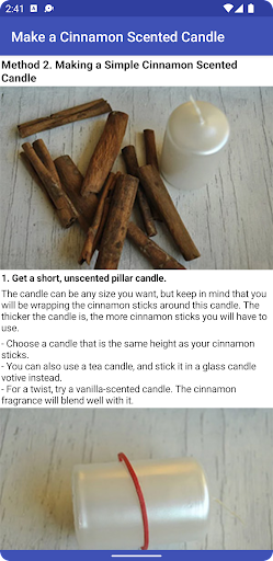 Make a Cinnamon Scented Candle PC