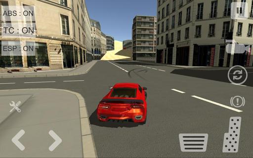 Car Simulator Deserted City