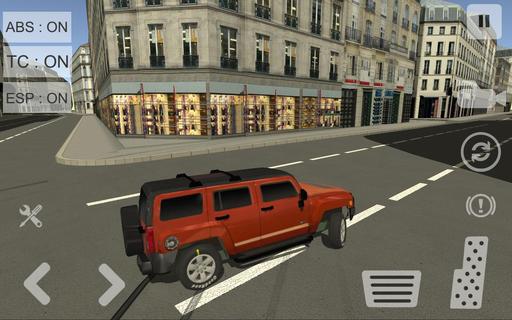 Car Simulator Deserted City