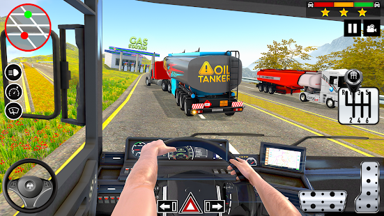 तेल टैंकर ट्रक ड्राइविंग गेम्स