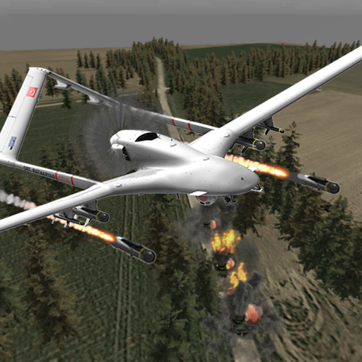 komputer Drone Strike Military War 3D