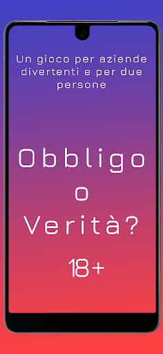 Obbligo o Verità 18+ e 21+ PC